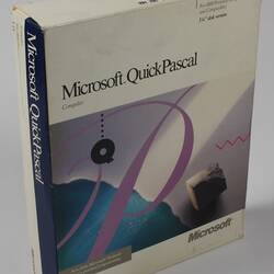 Software Package - Microsoft, 'QuickPascal', Version 1.0, 1989