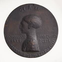 Electrotype Medal Replica - Leonello, Marquis of Este, Marriage, 1444