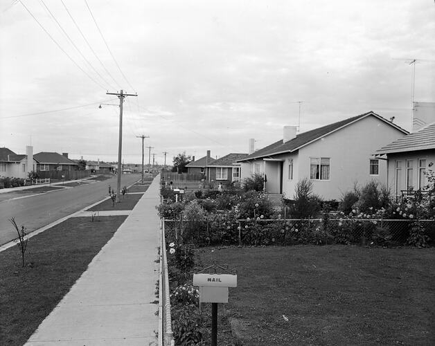 Housing Commission of Victoria, View of Olympic Village, Victoria, 21 Apr 1959
