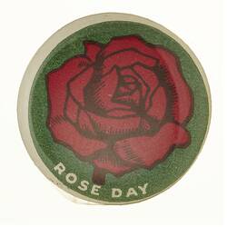 Badge - Rose Day, Australia, circa 1917