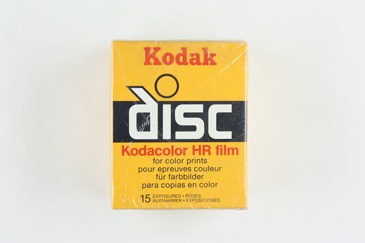 Film box in clear plastic wrap.