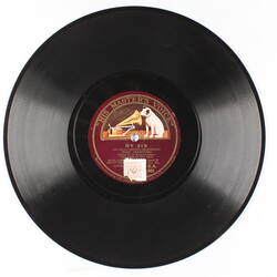 Disc Recording - His Master's Voice, Double Sided, 'My Sin' & 'You'rer The Cream In My Coffee', De Sylva-Brown-Henderson1929