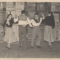 Photograph - Kodak Australasia Pty Ltd, Double K Square Dance Club, Burnley, circa 1950