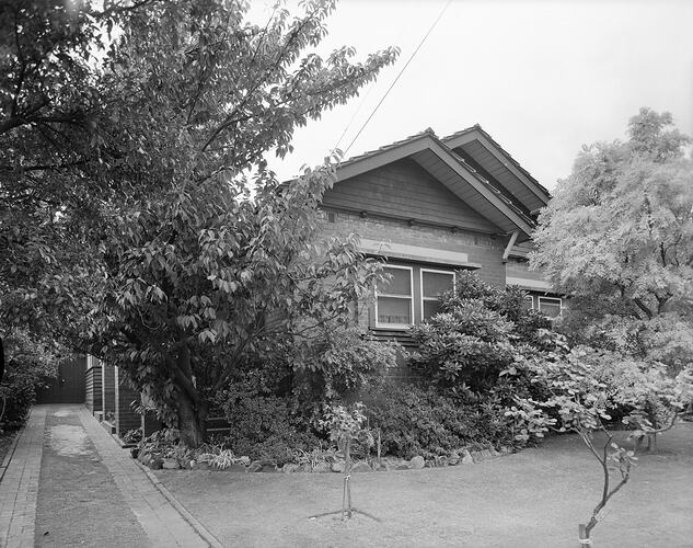 Exterior of a House, Caulfield, Victoria, 10 Mar 1960