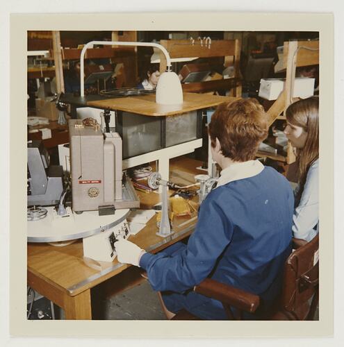 Slide 282A, 'Extra Prints of Coburg Lecture', Quality Testing Colour Film, Building 20, Kodak Factory, Coburg, circa 1960s