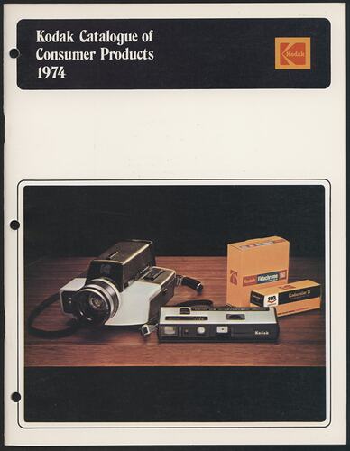 Cover page with photograph of camera and film.
