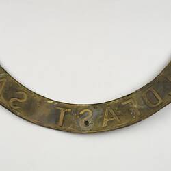 Plaque - 'Holdfast Safe', Brass, Milner Safe Co.