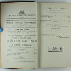 Open book with white pages and black printed text on both sides. Page 7.