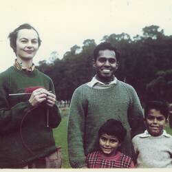 Digital Photograph - Paramanathan Family, Melbourne, Jun 1961