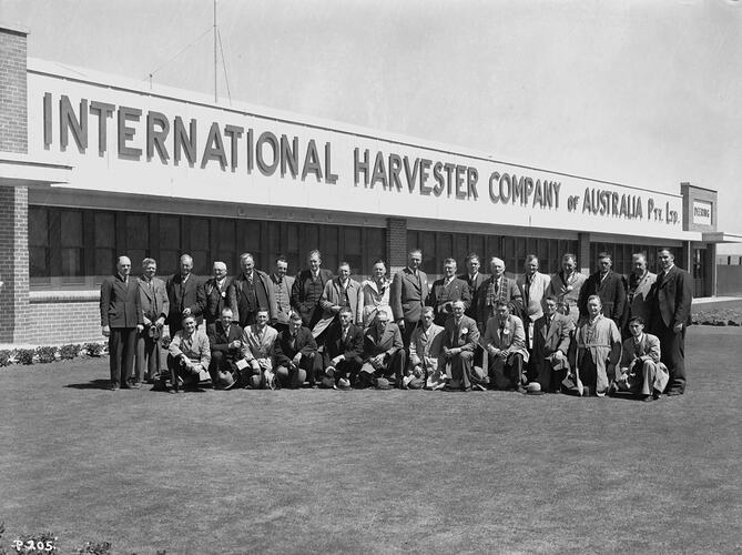 Negative - International Harvester Co, Victoria, circa 1941