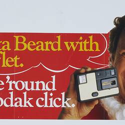 Poster - Kodak Australasia Pty Ltd, 'Free Santa Beard with Every Leaflet', circa 1983-1984