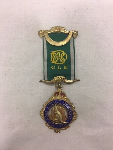Medal - 'Jewel', Royal Antediluvian Order of Buffaloes, Grand Lodge of England, circa 1960