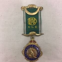 Medal - 'Jewel', Royal Antediluvian Order of Buffaloes, Grand Lodge of England, circa 1960