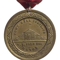 Medal - Jubilee of Queen Victoria, Portland, New South Wales, Australia, 1887