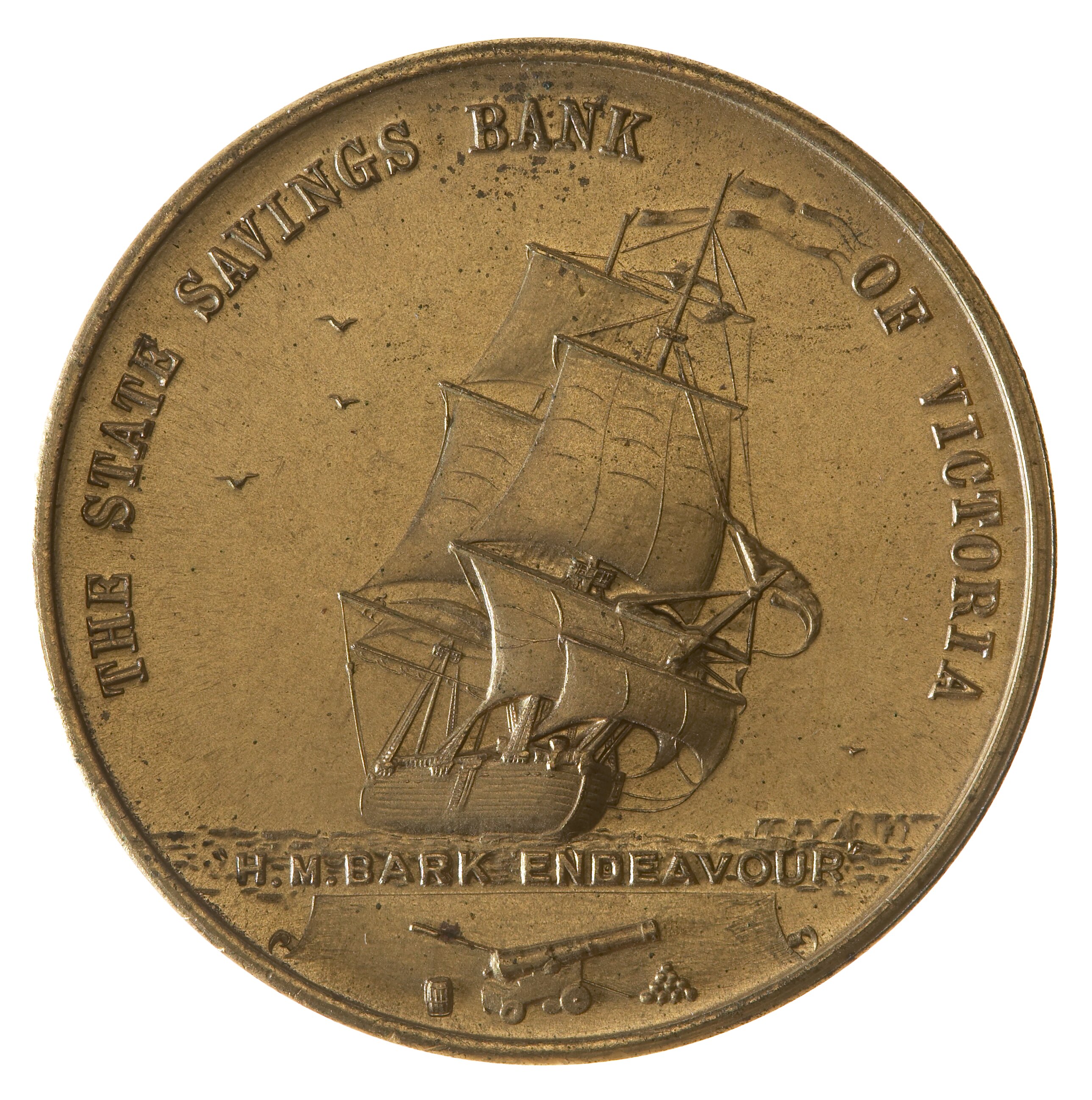 Medal - Captain James Cook Bicentenary, State Savings Bank of 