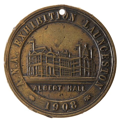Medal - Launceston A.N.A. Exhibition 1908 Commemorative