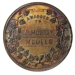 Medal - Adelaide Exhibition 1881 Silver Prize, 1881 AD