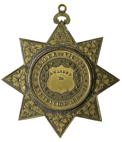Medal - Victorias Jubilee Exhibition Prize, 1884 - 1885 AD
