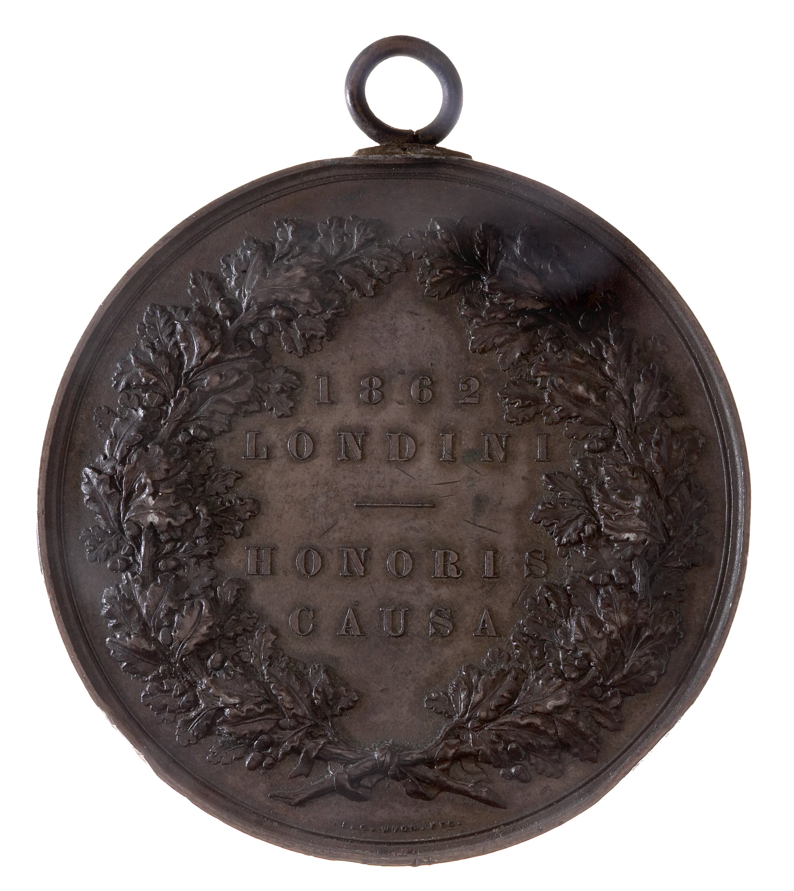 Medal - International Exhibition, London, Prize, Great Britain, 1862