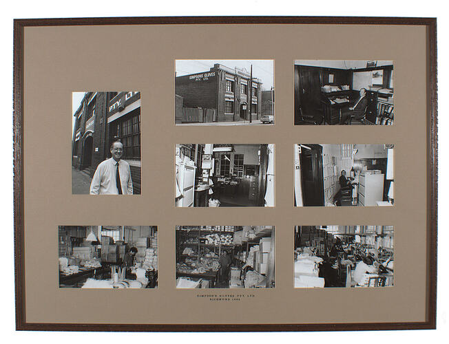 Framed Photograph - 1989 Simpson's Factory, Richmond