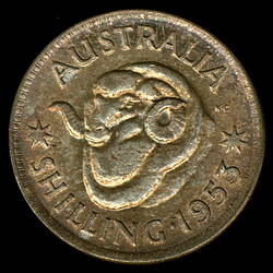 Australia, Shilling, Obverse