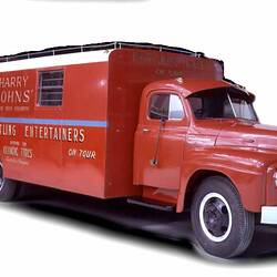 Truck - Harry Johns Boxing Troupe Truck (Transport)