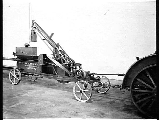 HAY PRESS WITH P.T.O. AUG 1940