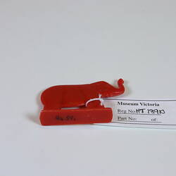 Elephant - Red Plastic