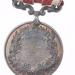 Medal - IOR Services,1873 AD