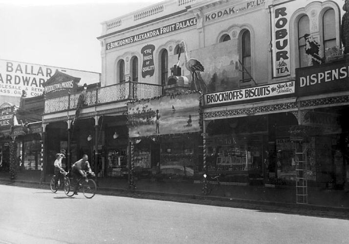Photograph - Street Scene, Ballarat, 1939