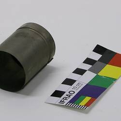 A small metal tube