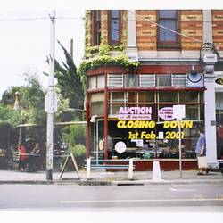 Photograph - Black Cat Cafe Exterior, Fitzroy, 2001