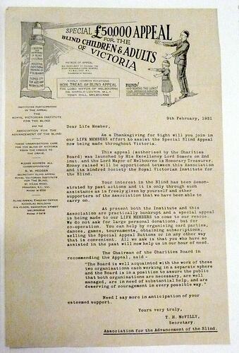 Leaflet - Association for the Advancement of the Blind