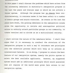 Booklet - 'Towards a Fairer Immigration System for Australia', 1992