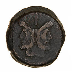 Coin - As, M. Atilius Serranus, Ancient Roman Republic, 148 BC