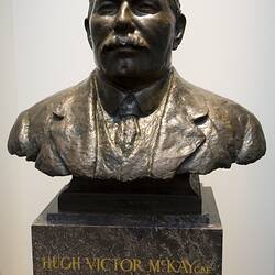 Hugh Victor McKay bust