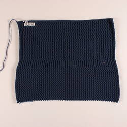 Knitting Sample - Edda Azzola, Blue, circa 1960s