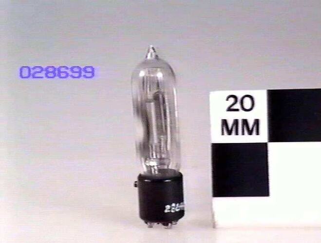 Electronic Valve - Western Electric, Triode, Type 215A, 1919-1930s