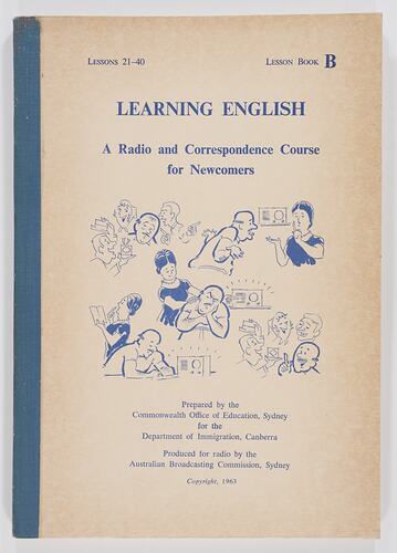 Booklet - 'Learning English, Lesson Book B', Department Of Immigration ...