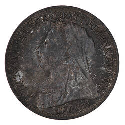 Coin - Threepence, Queen Victoria, Great Britain, 1896