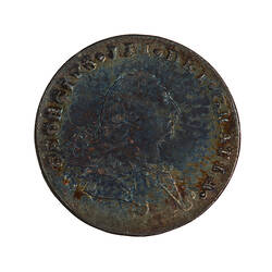 Coin - Twopence, George III, Great Britain, 1800 (Obverse)