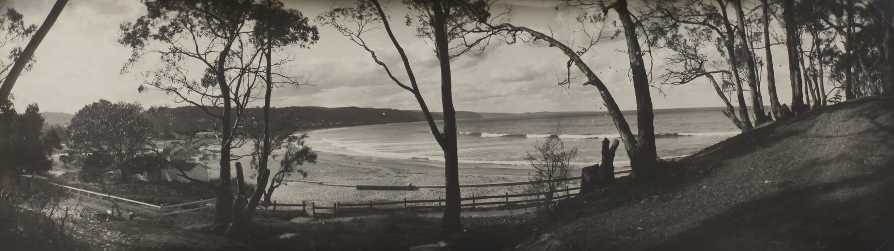 Photograph - Coastal Landscape, Lorne, Victoria, circa 1920s