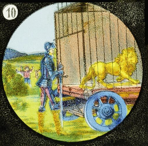 Lantern Slide - Children's Story, Number Ten, 1900-1920