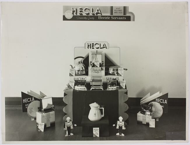 Photograph - Hecla Products Showroom Display, circa 1930s