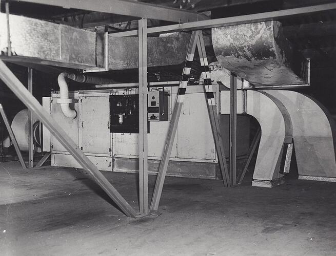 Photograph - Kodak, 'Typical Air Conditioning Unit in Finished Film Dept.', Coburg, 1958