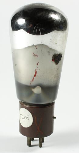 Electronic Valve - Philips, Triode, Type F203, circa 1929