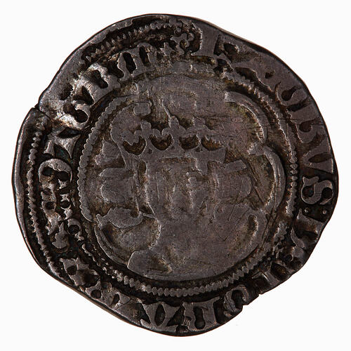 Coin - Groat, James III, Scotland, circa 1482 (Obverse)