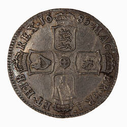 Coin - Shilling, James II, Great Britain, 1685 (Reverse)