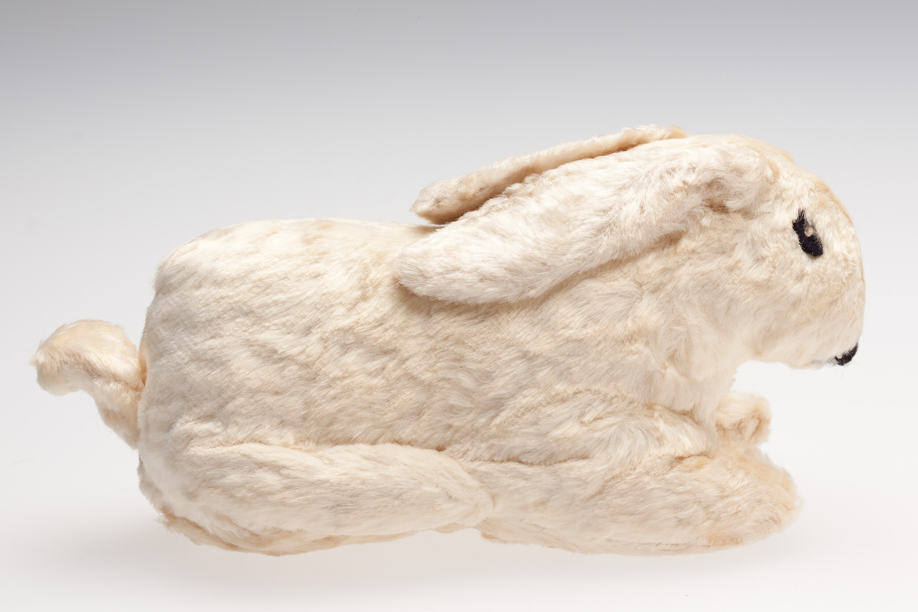 distressed rabbit plush