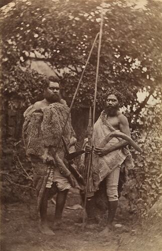 Sambo and Mooney at Coranderrk, c.1875